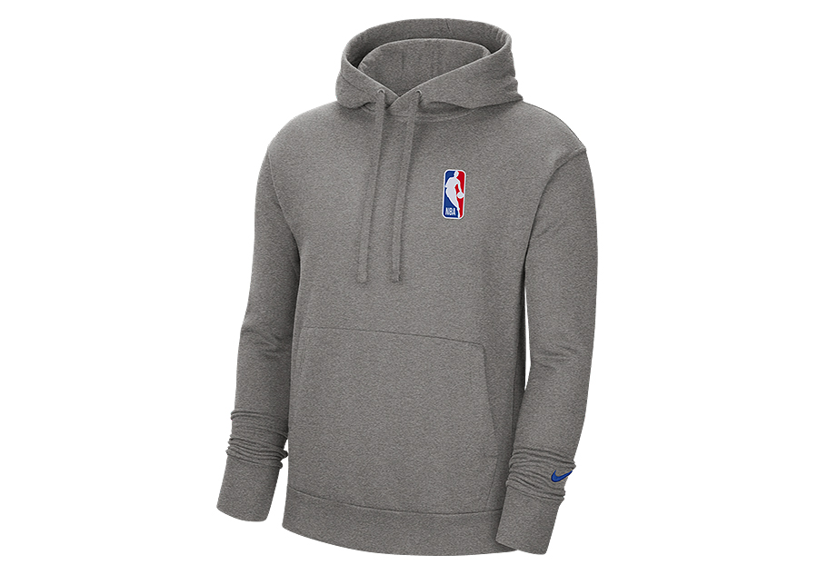 Golden State Warriors Nike Essential Logo Fleece Pullover Hoodie -  Heathered Gray