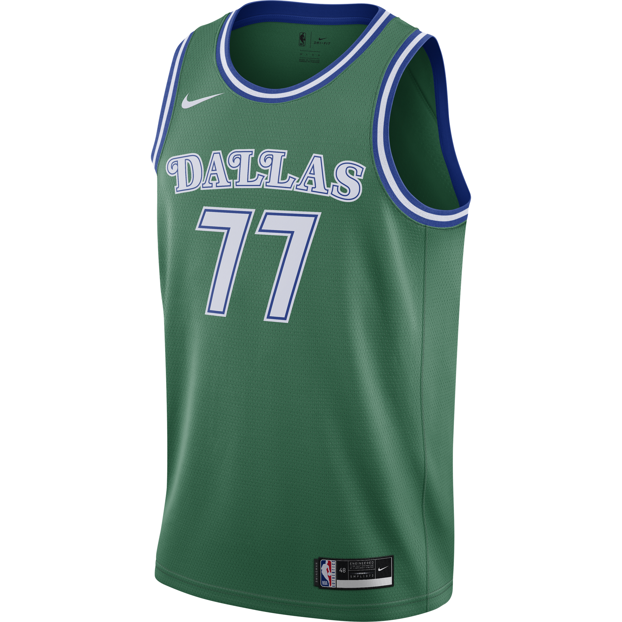 Luka Doncic 2021 City Edition Swingman Basketball Jersey, Dallas