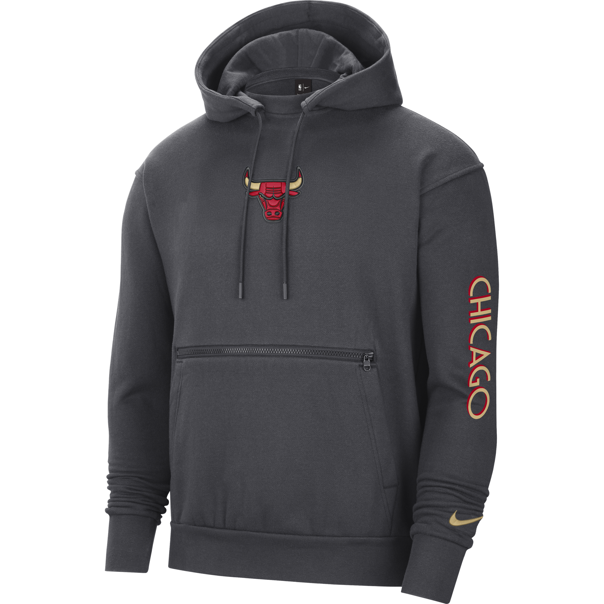 chicago bulls courtside nba hoodie