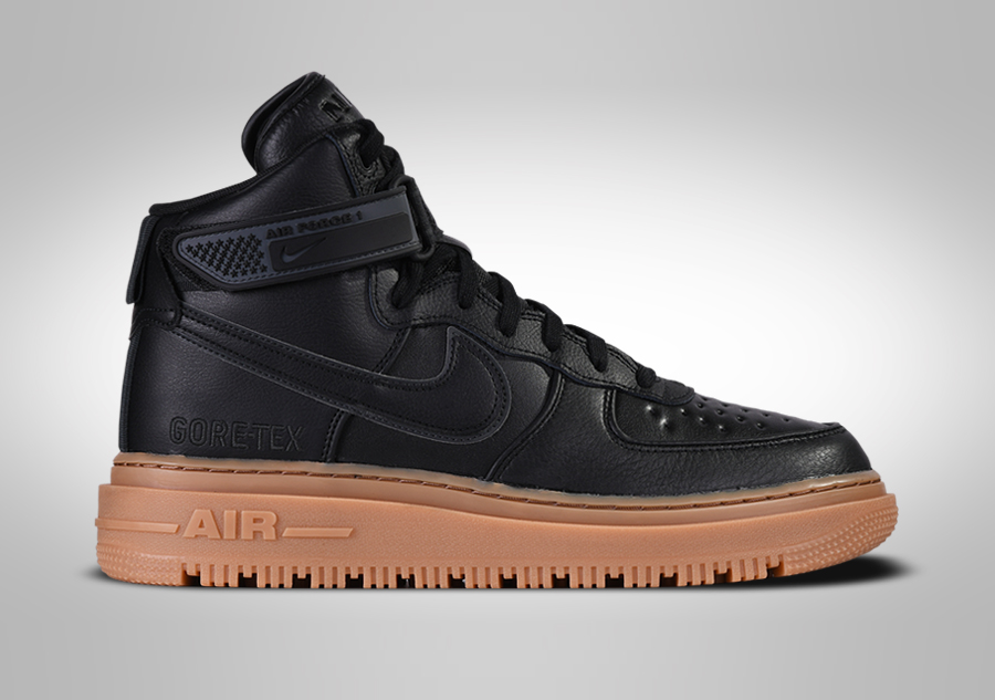 Women's shoes Nike Air Force 1 High LV8 (GS) Black/ Black-Gum Light Brown