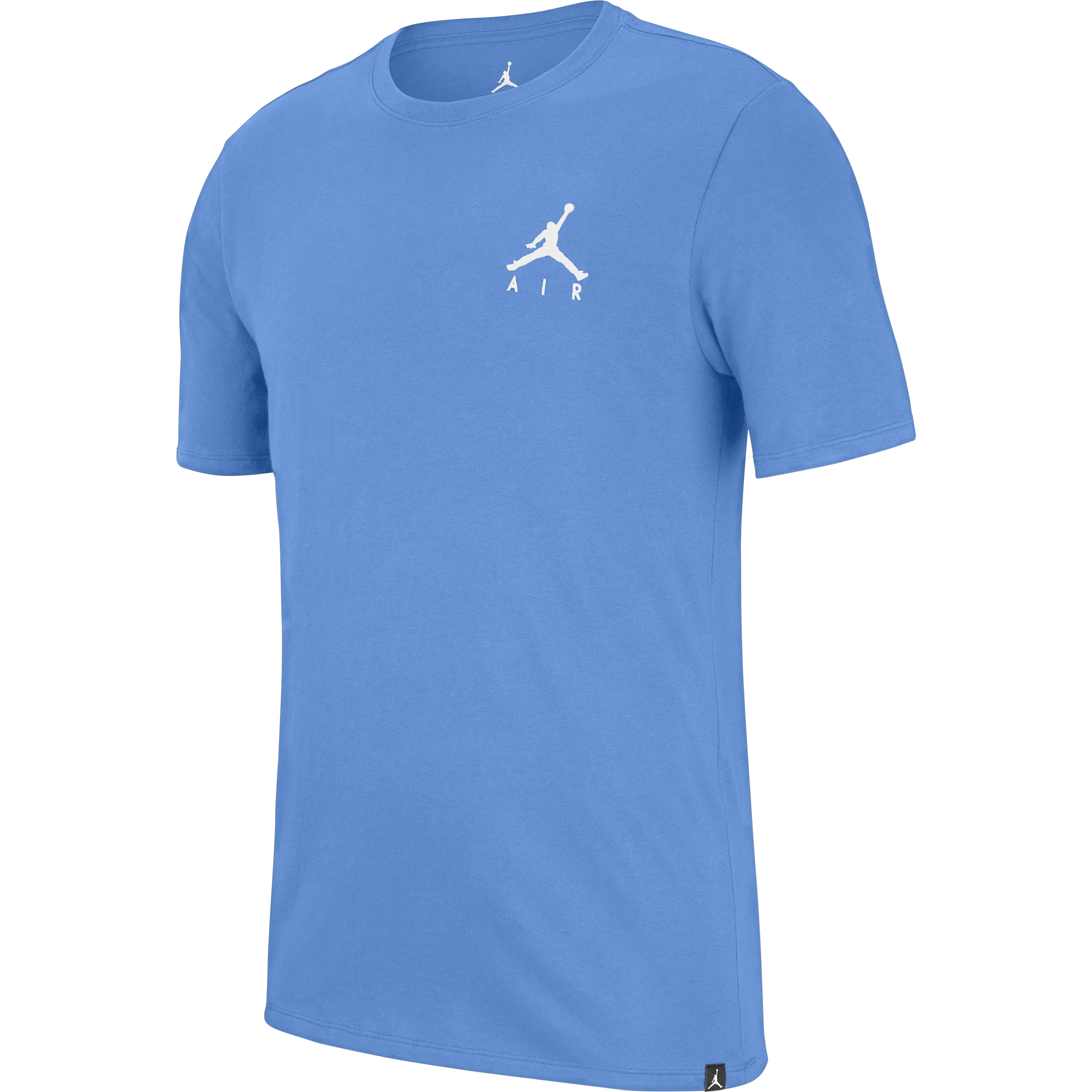 NIKE AIR JORDAN SPORTSWEAR JUMPMAN AIR EMBROIDERED TEE UNIVERSITY BLUE