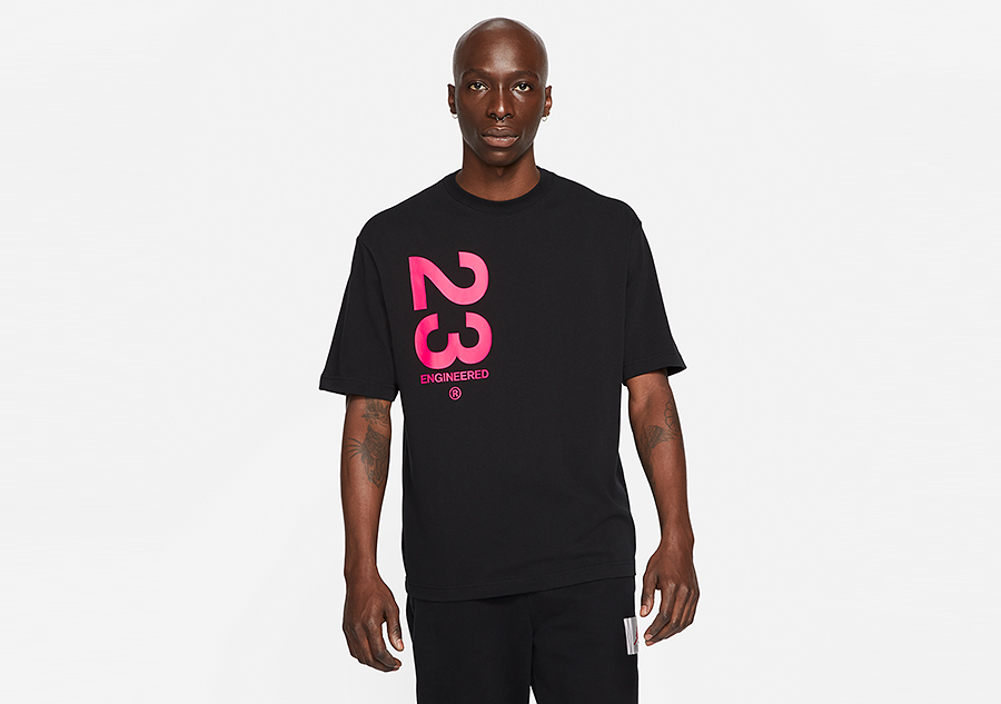 Jordan 23 black and pink on sale