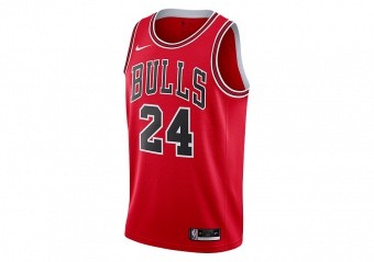 Zach LaVine Chicago Bulls Icon Edition Swingman Jersey - Red - Throwback