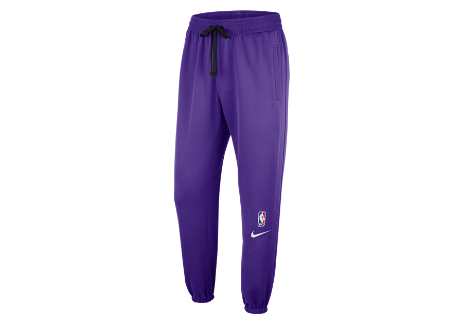 NIKE LOS ANGELES LAKERS THERMA FLEX SHOWTIME PANTS FIELD PURPLE