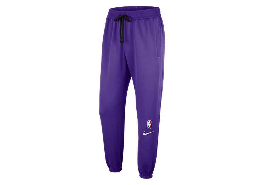 Nike Los Angeles Lakers Hoodie Mens Small Purple Dri-fit Authentic Logo NBA  READ