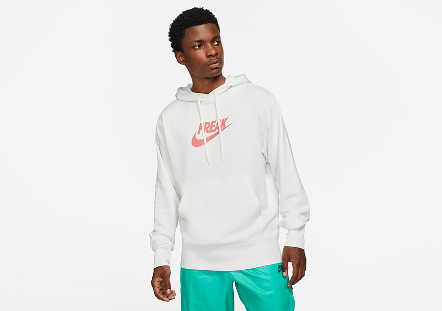 Houston Rockets Nike Courtside French Terry Pullover Hoodie - Red