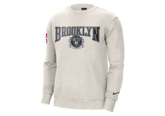 NIKE NBA BROOKLYN NETS COURTSIDE TRACKSUIT FLAT SILVER for £100.00