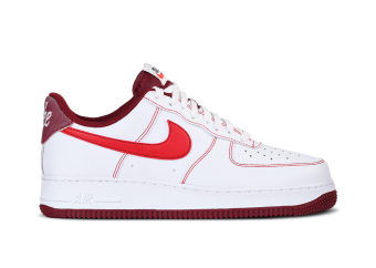 NIKE AIR FORCE 1 LOW WHITE FIRE RED price €157.50