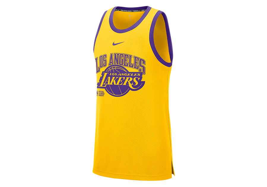Los Angeles Lakers 75th anniversary courtside element shirt