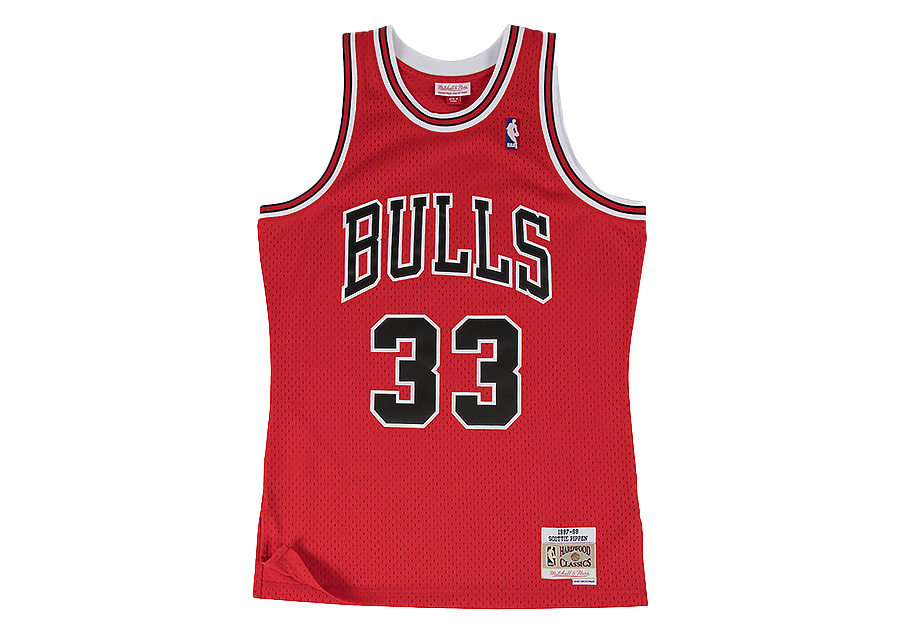 Scottie Pippen #33 Chicago Bulls Vintage Throwback Swingman Jersey Black 