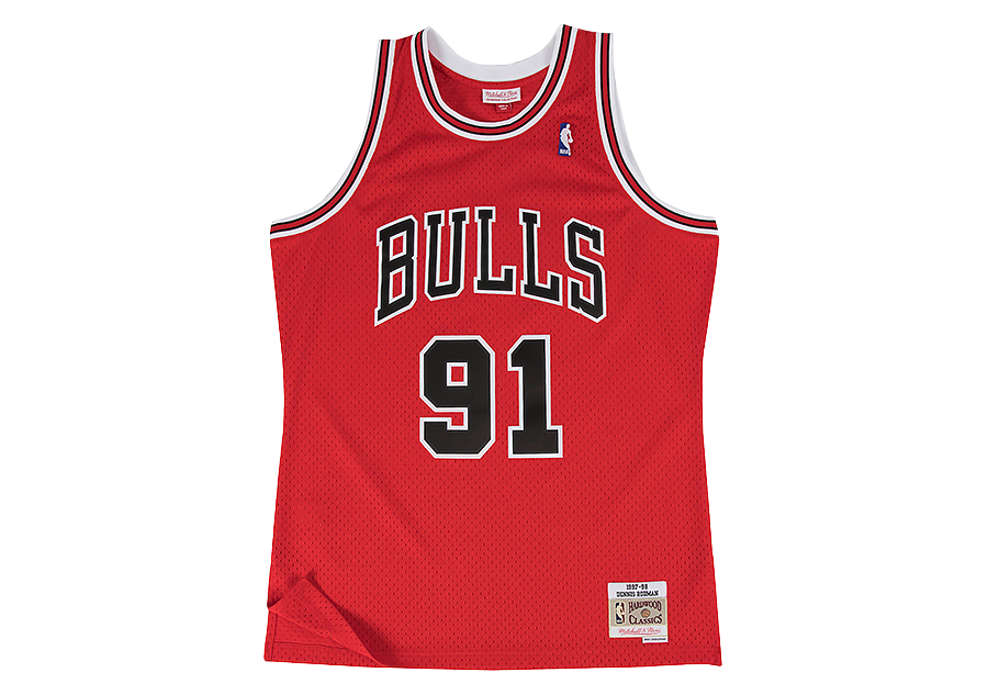 MITCHELL & NESS NBA SWINGMAN JERSEY CHICAGO BULLS - DENNIS RODMAN