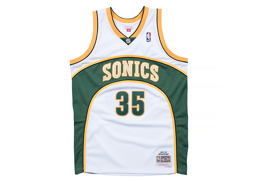 MITCHELL NESS NBA SWINGMAN JERSEY SEATTLE SUPERSONICS KEVIN DURANT 35 price 102.50 Basketzone
