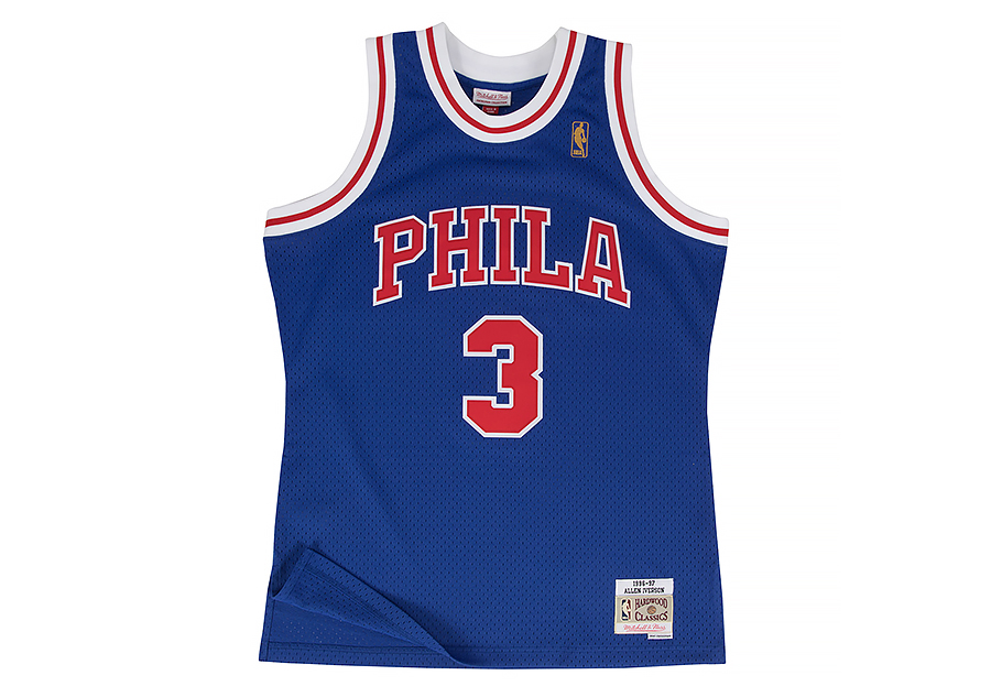 Philadelphia 76ers Allen Iverson Adidas NBA Basketball Jersey #3