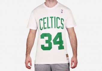 MITCHELL & NESS NAME&NUMBER TEE BOSTON CELTICS – PAUL PIERCE