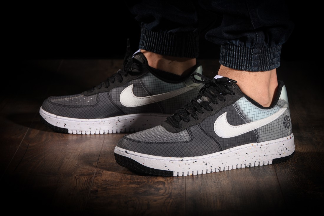 NIKE AIR FORCE 1 LOW CRATER MOVE TO ZERO BLACK SHADOW