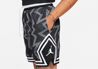 NIKE AIR JORDAN DRI-FIT SPORT WOVEN SHORTS BLACK