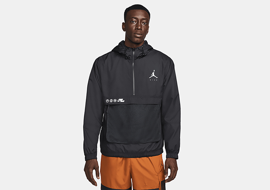 NIKE AIR JORDAN JUMPMAN STATEMENT JACKET BLACK price 122.50 Basketzone
