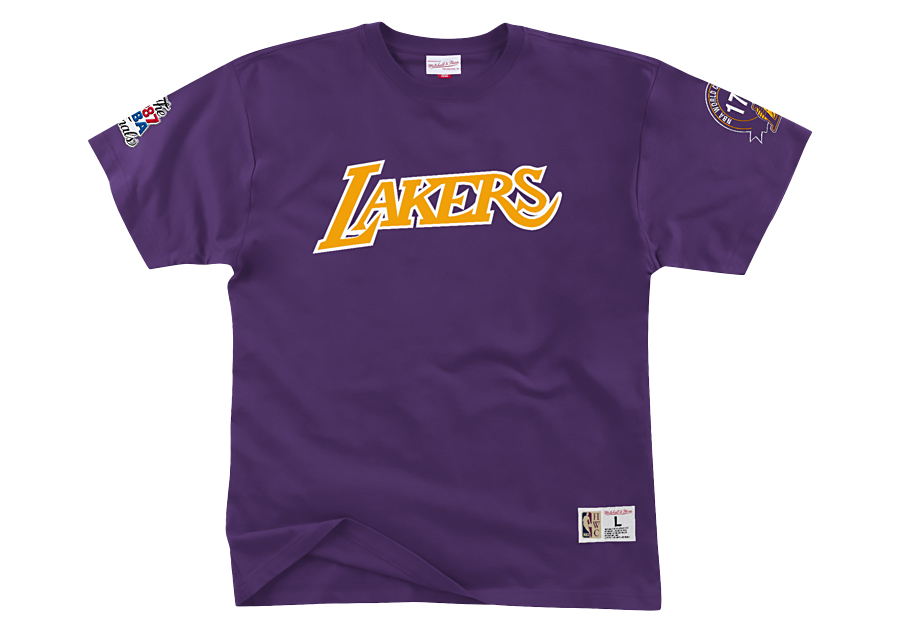 Mitchell & Ness NBA Los Angeles Lakers Champ City Purple Pullover