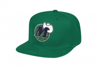 MITCHELL & NESS TEAM GROUND SNAPBACK HWC DALLAS MAVERICKS