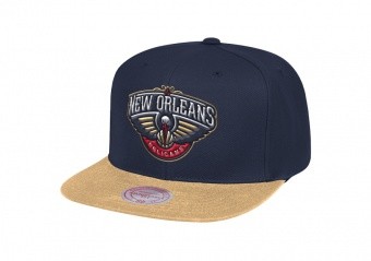 MITCHELL & NESS WOOL 2 TONE SNAPBACK NEW ORLEANS PELICANS