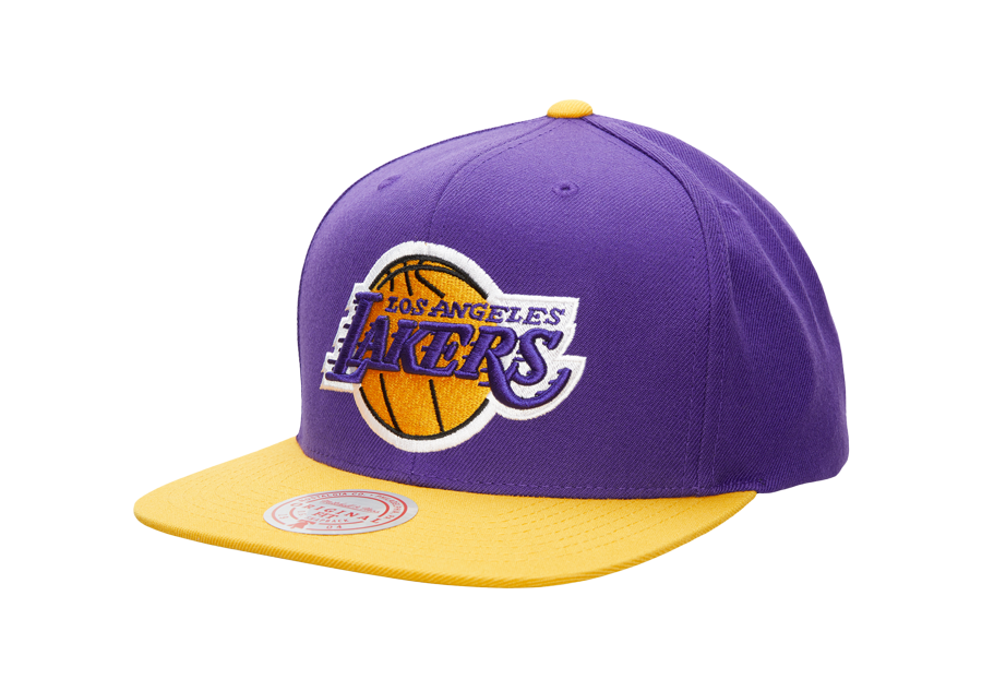 MITCHELL & NESS WOOL 2 TONE SNAPBACK LOS ANGELES LAKERS