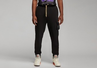 NIKE AIR JORDAN JUMPMAN AIR FLEECE PANTS BLACK price