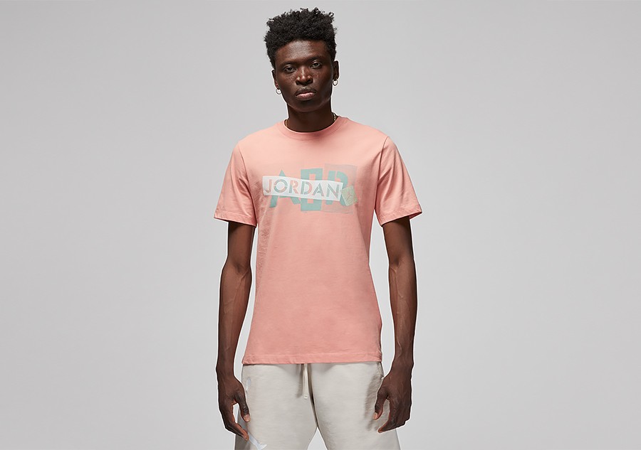 NIKE AIR JORDAN BRAND GRAPHIC CREW 3 LIGHT MADDER ROOT price