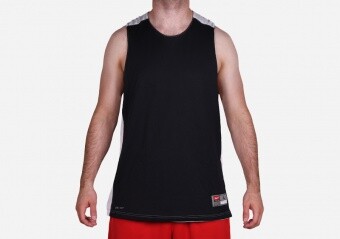 NIKE LEAGUE REVERSIBLE PRACTICE TANK BLACK