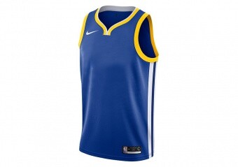 NIKE NBA GOLDEN STATE WARRIORS SWINGMAN ROAD JERSEY RUSH BLUE