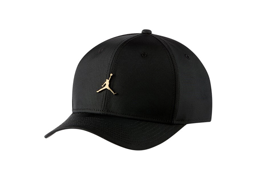 NIKE AIR JORDAN CLASSIC99 METAL JUMPMAN CAP BLACK GOLD price 35.00 Basketzone