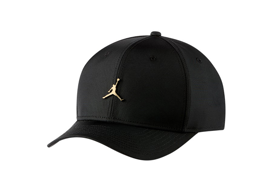 NIKE AIR JORDAN CLASSIC99 METAL JUMPMAN CAP BLACK GOLD price 27.50 Basketzone