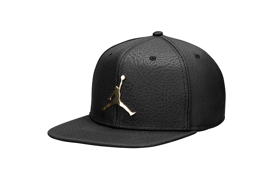 Jordan hat black and gold hot sale
