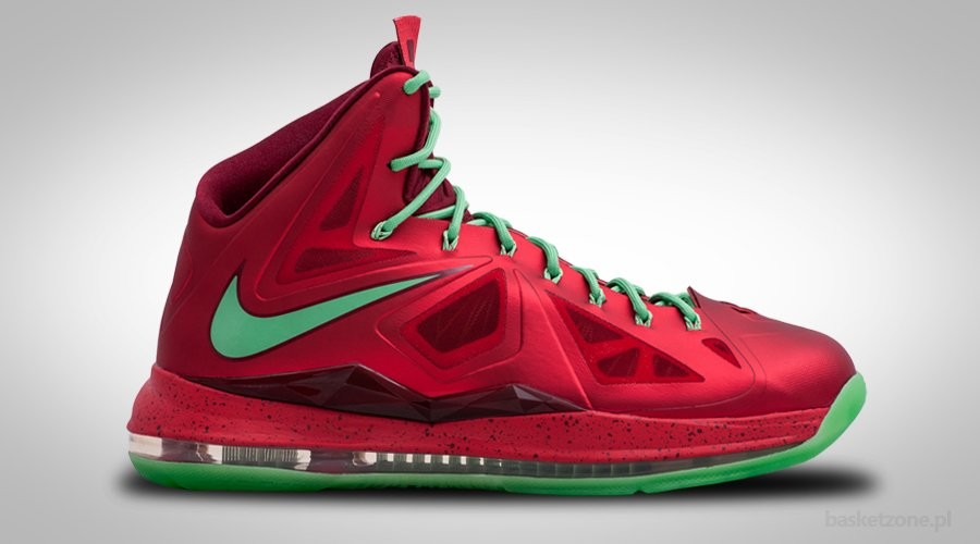 NIKE ZOOM LEBRON X CHRISTMAS EDITION price 127.50 Basketzone