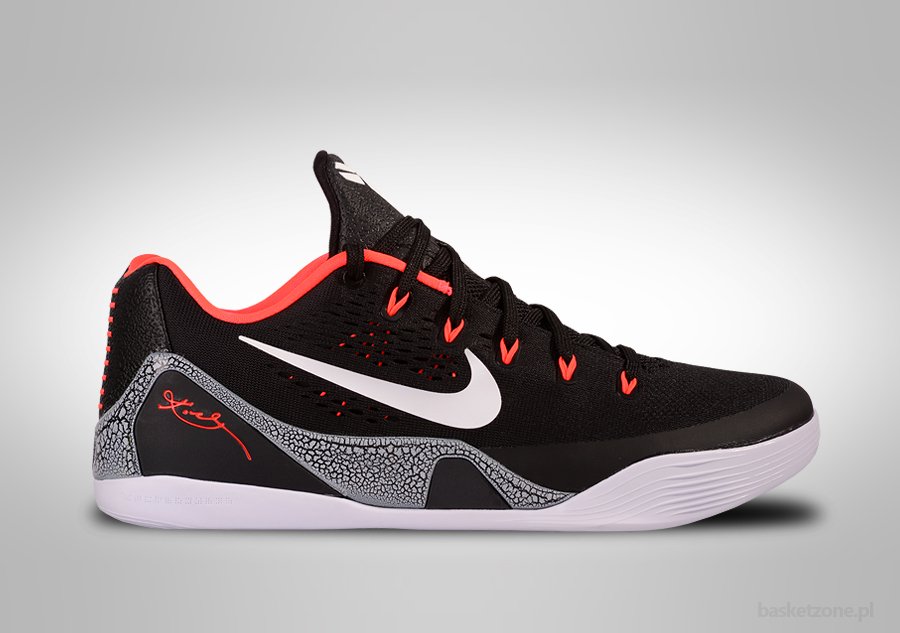 NIKE KOBE 9 EM LOW YEEZY BLACK LASER CRIMSON price €127.50 | Basketzone.net